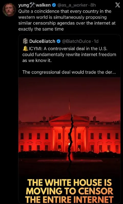 White House Censors the Internet