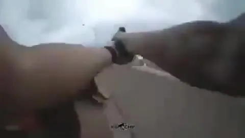 He Got on the Ground