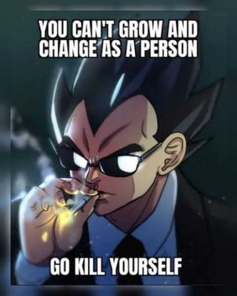 Vegeta Can't Change