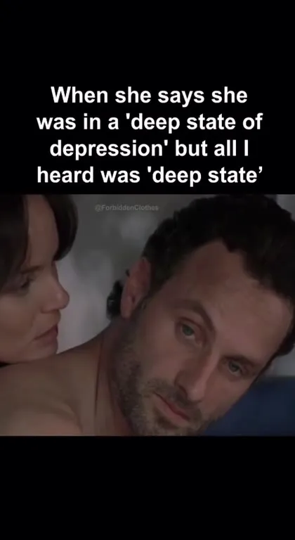 When She Says Deep State