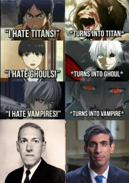 I Hate Monsters Transformation Meme
