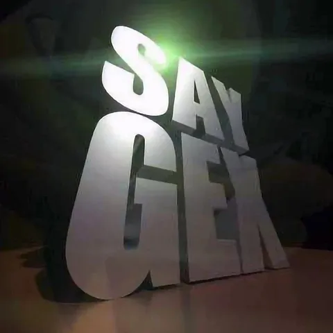 Say Gex Sign