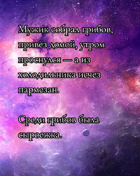 Пармезан среди грибов