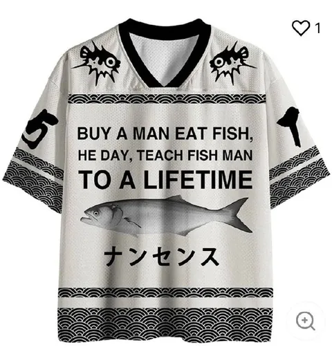 Buy a Man Eat Fish Shirt
