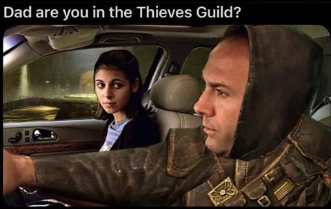 Dad in the Thieves Guild