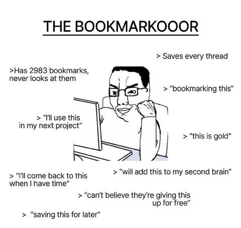 The Bookmarker Saves Everything