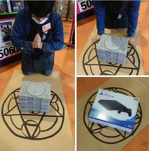 Молятся на PlayStation 4