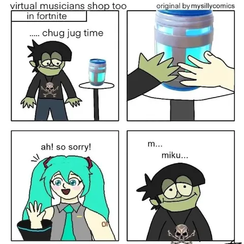 Virtual Musicians Shop Too