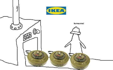IKEA i trzy miny