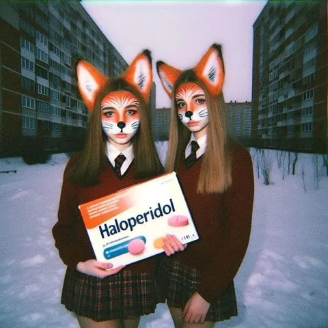 Catgirls Holding Haloperidol