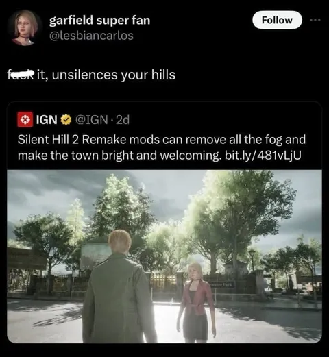 Silent Hill Without Fog