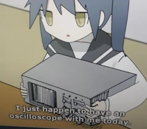 Oscilloscope with Me Today