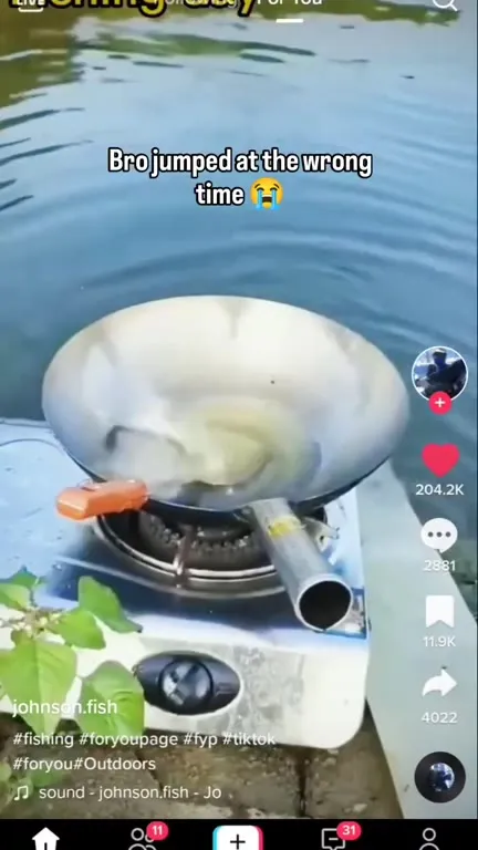 Bro Jumped at the Wrong Time