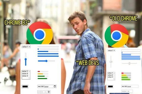 Web Devs Choose Old Chrome