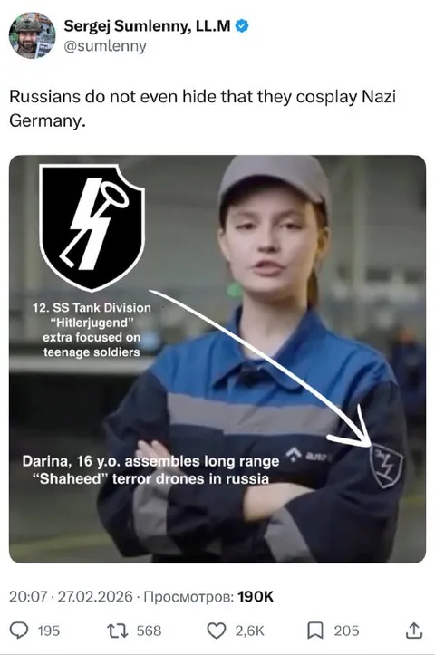 Russians Cosplaying Nazi Germany