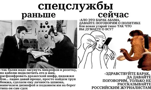 Спецслужбы раньше и сейчас