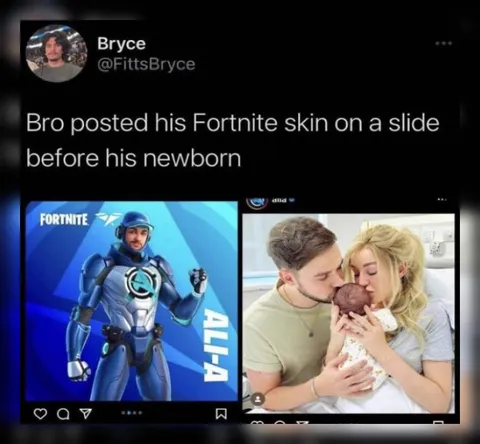 Fortnite Skin Before the Newborn