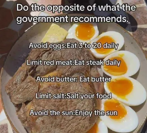 Do the Opposite of Government Advice