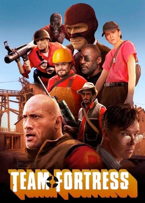 Team Fortress Movie Poster