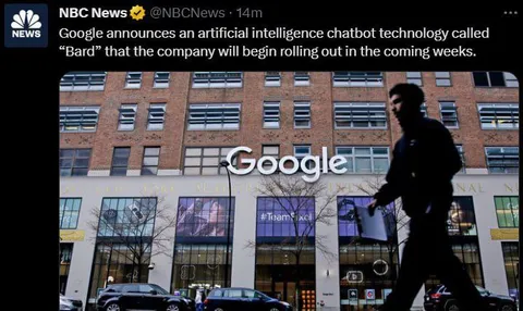 Google Bard Announcement Meme