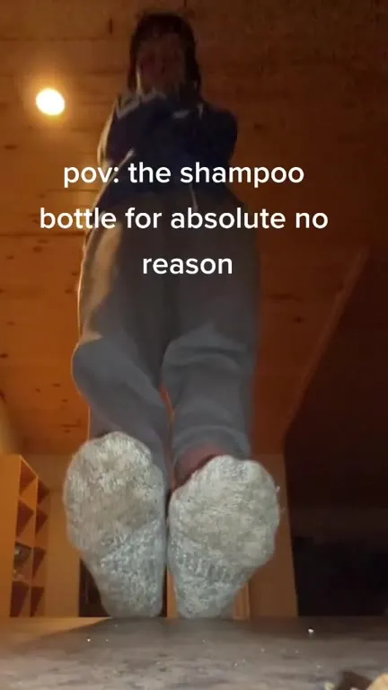 Shampoo Bottle Launches for No Reason