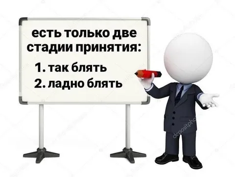 Две стадии принятия