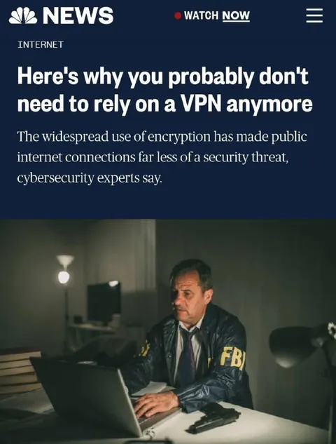 FBI Agent Still Needs a VPN