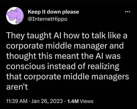 AI Talks Like a Middle Manager