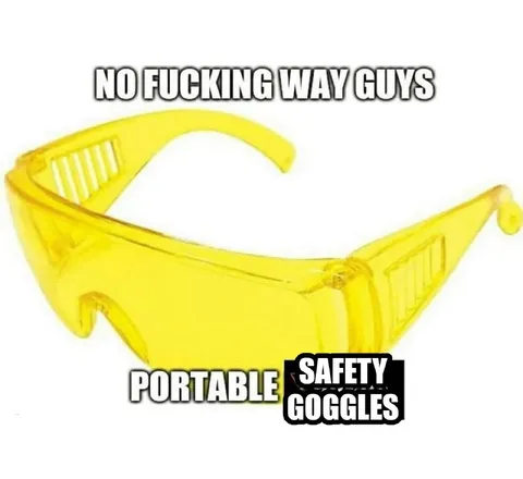 Portable Safety Goggles