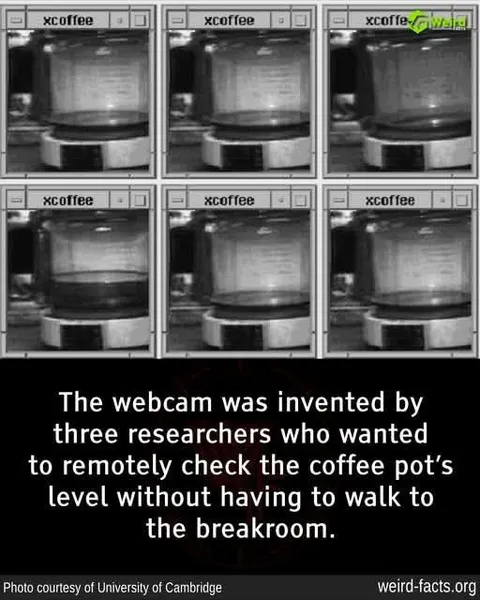 Webcam Coffee Pot Monitor