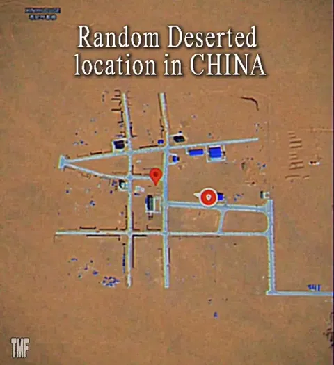 Random Deserted Location in China