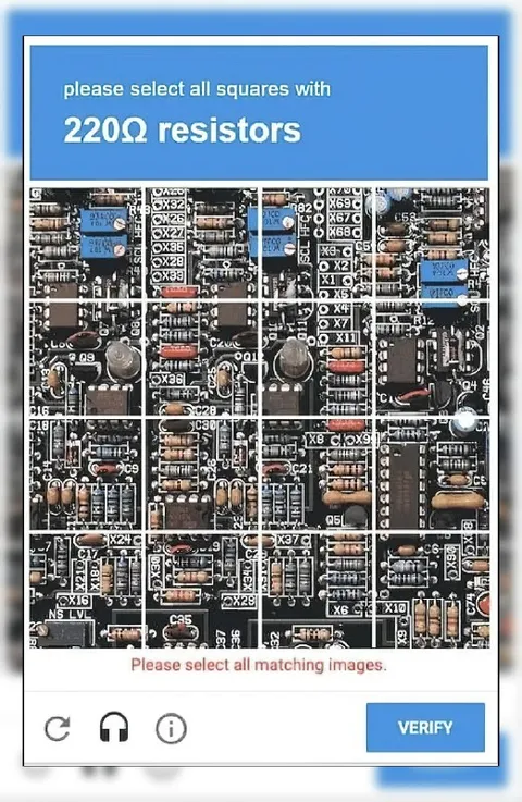 Select All 220Ω Resistors