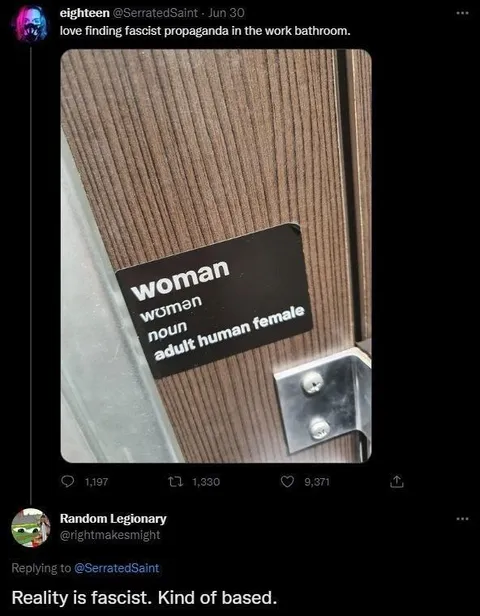 Fascist Bathroom Propaganda