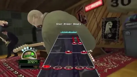 Walter White Plays Guitar Hero