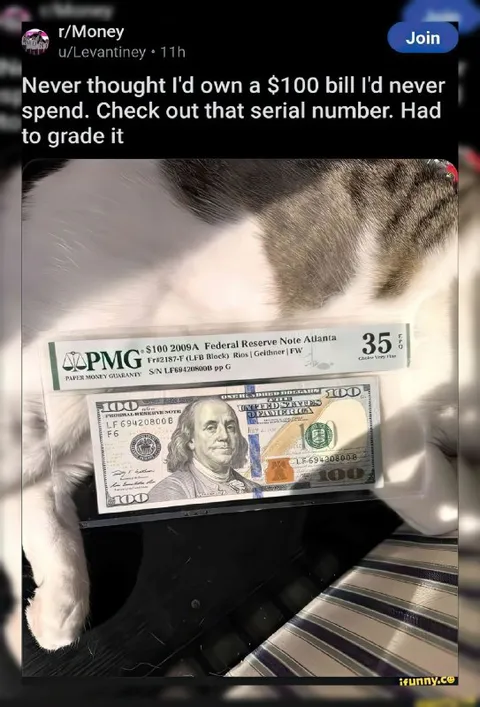 Graded Hundred Dollar Bill