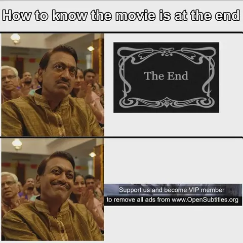 How to Know the Movie Is at the End