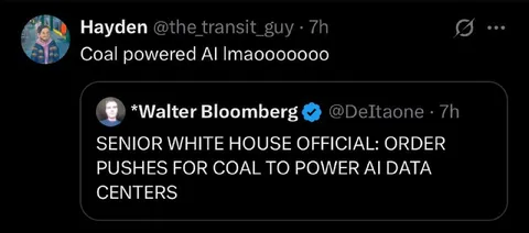 Coal Powered AI