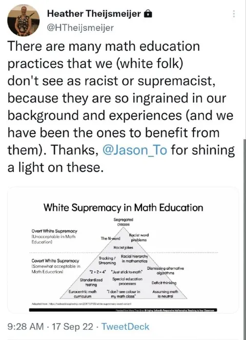 White Supremacy in Math Education