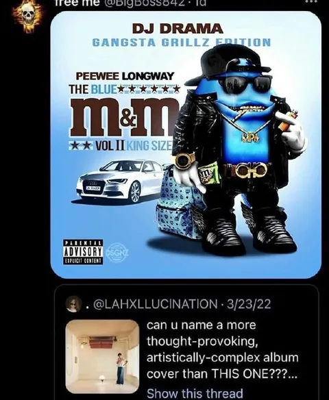 Thought-Provoking Album Cover