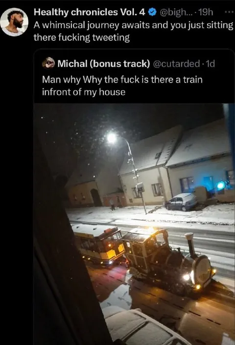 Why Is There a Train Outside