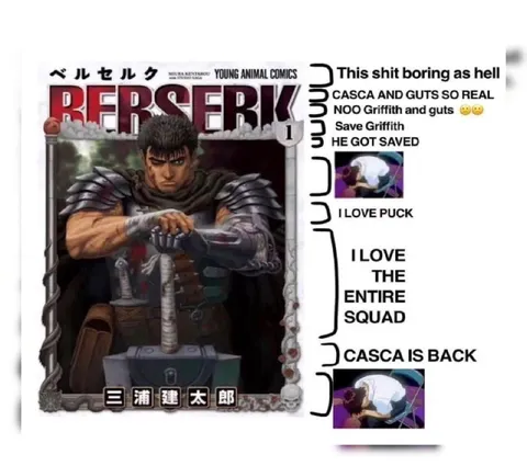 Berserk Fan Emotional Whiplash