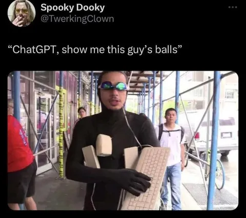 ChatGPT Shows the Guy’s Balls