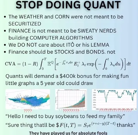 Stop Doing Quant Meme