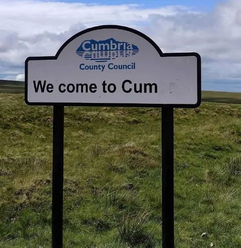 We Come to Cum Sign