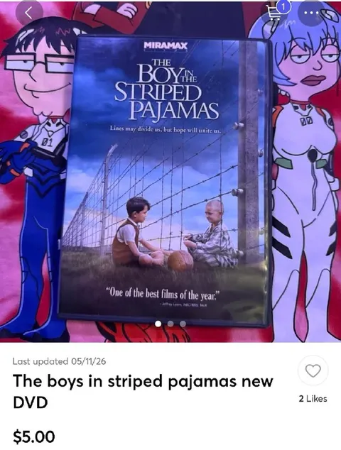 The Boys in Striped Pajamas DVD