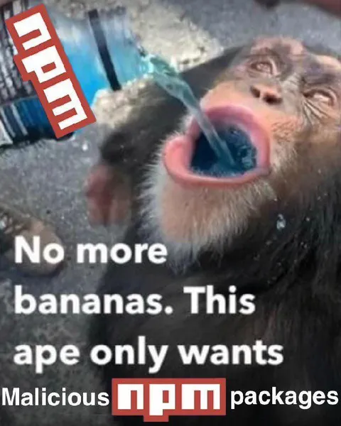 Ape Wants Malicious npm Packages