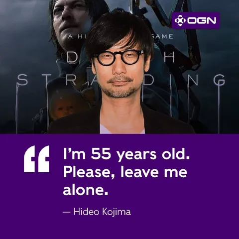 Hideo Kojima Leave Me Alone