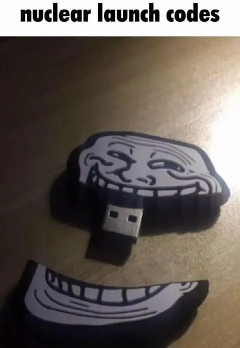 Trollface Nuclear Launch Codes
