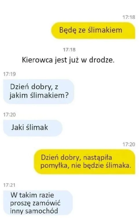Nie będzie ślimaka