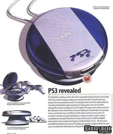 PS3 revealed concept design